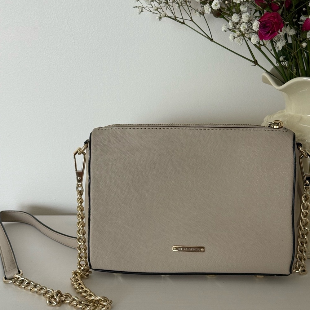 Rebecca Minkoff Cream Crossbody Bag